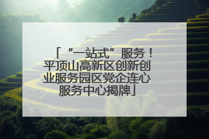 “一站式”服务！平顶山高新区创新创业服务园区党企连心服务中心揭牌