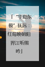 “华夏东极”抚远：红莓映朝阳 界江听熊吟