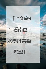“文旅+”看南昌：水墨丹青缔鸳盟