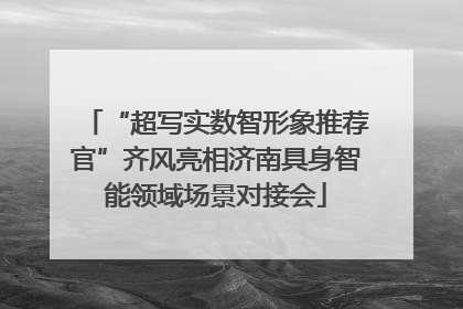 “超写实数智形象推荐官”齐风亮相济南具身智能领域场景对接会
