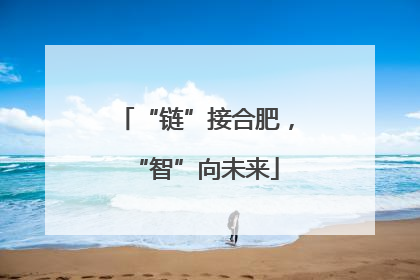 “链”接合肥，“智”向未来
