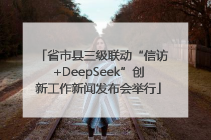 省市县三级联动“信访+DeepSeek”创新工作新闻发布会举行