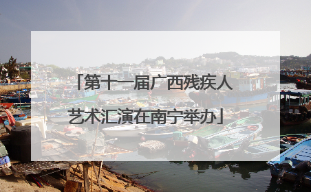 第十一届广西残疾人艺术汇演在南宁举办