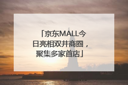 京东MALL今日亮相双井商圈，聚集多家首店