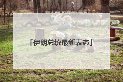 伊朗总统最新表态