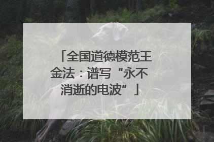 全国道德模范王金法：谱写“永不消逝的电波”