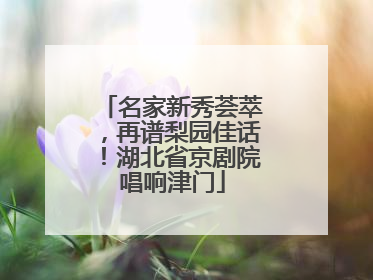 名家新秀荟萃，再谱梨园佳话！湖北省京剧院唱响津门