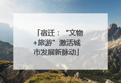 宿迁：“文物+旅游”激活城市发展新脉动