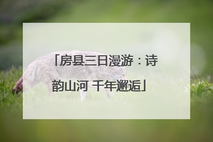 房县三日漫游：诗韵山河 千年邂逅