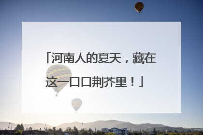 河南人的夏天，藏在这一口口荆芥里！