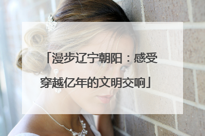 漫步辽宁朝阳：感受穿越亿年的文明交响