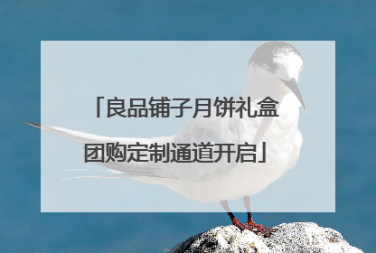 良品铺子月饼礼盒团购定制通道开启