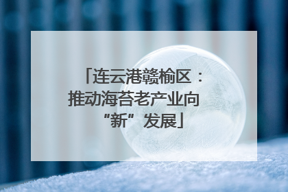 连云港赣榆区：推动海苔老产业向“新”发展