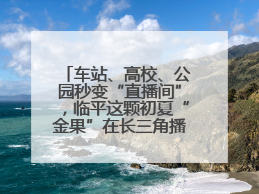 车站、高校、公园秒变“直播间”，临平这颗初夏“金果”在长三角播撒甜美
