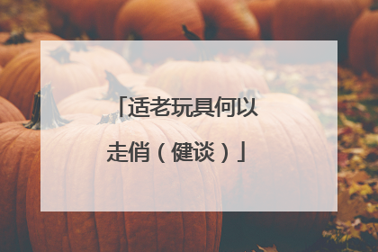 适老玩具何以走俏（健谈）