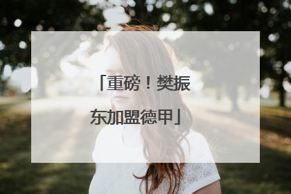 重磅！樊振东加盟德甲