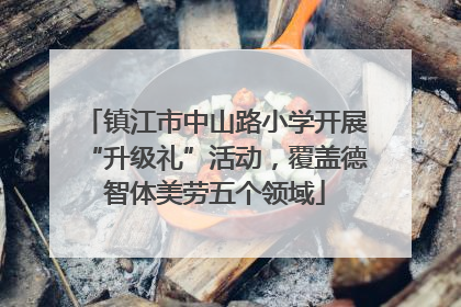 镇江市中山路小学开展“升级礼”活动，覆盖德智体美劳五个领域