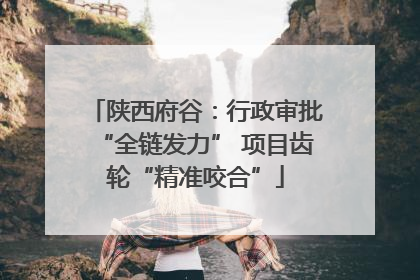 陕西府谷：行政审批“全链发力” 项目齿轮“精准咬合”
