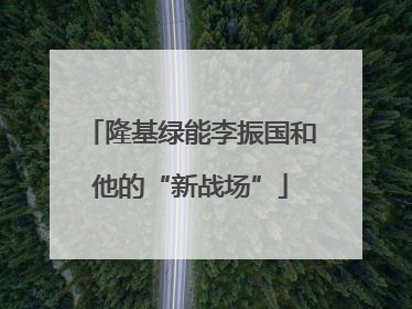 隆基绿能李振国和他的“新战场”