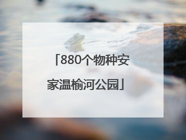 880个物种安家温榆河公园